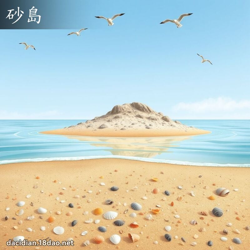 砂島 - 國語大辭典配圖