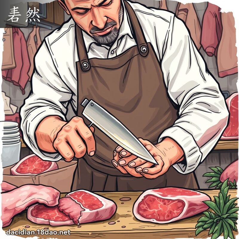 砉然 - 國語大辭典配圖