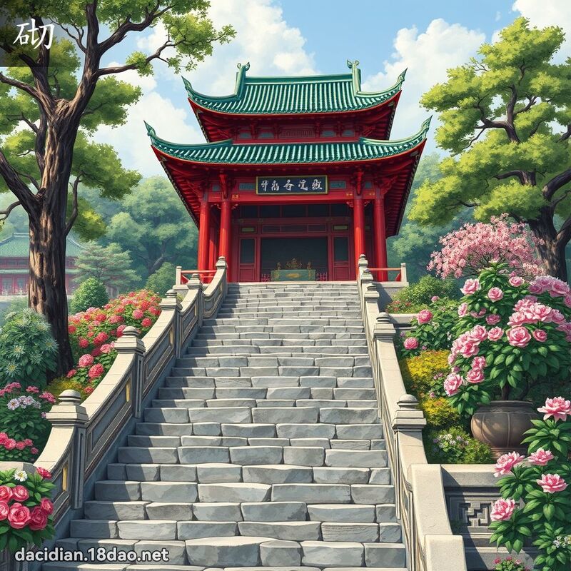 汉字: 砌 (多音字)