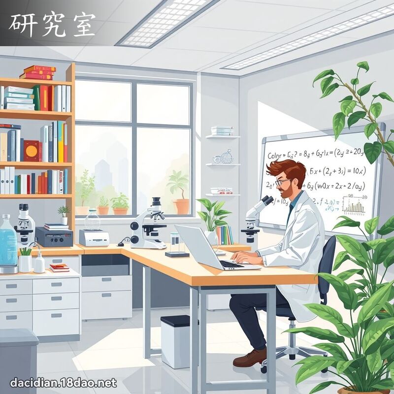 研究室 - 國語大辭典配圖
