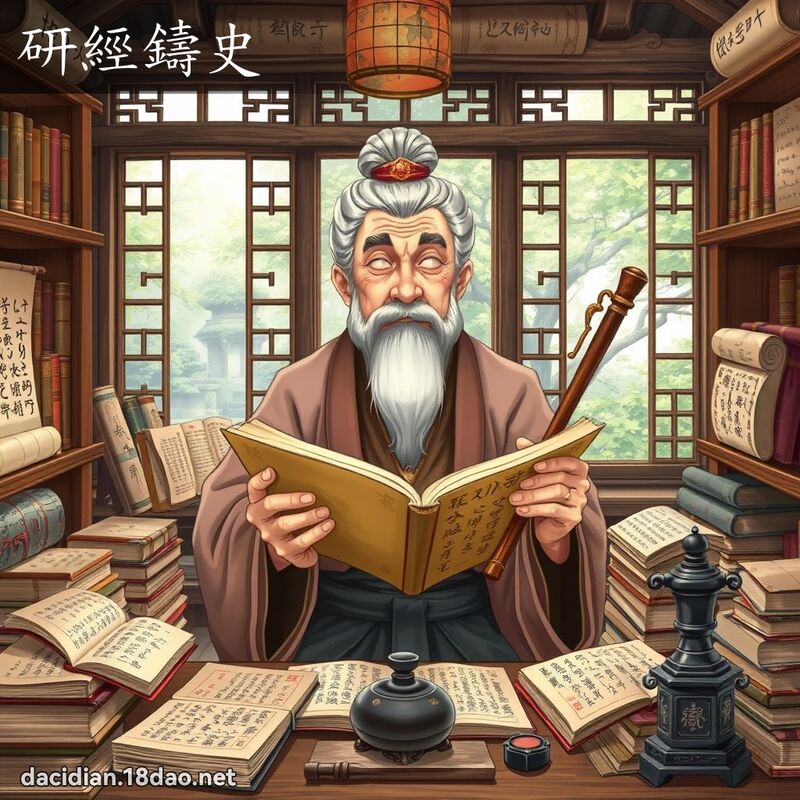 研經鑄史 - 國語大辭典配圖