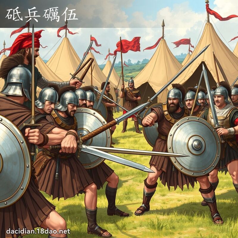 砥兵礪伍 - 国语大辞典配图