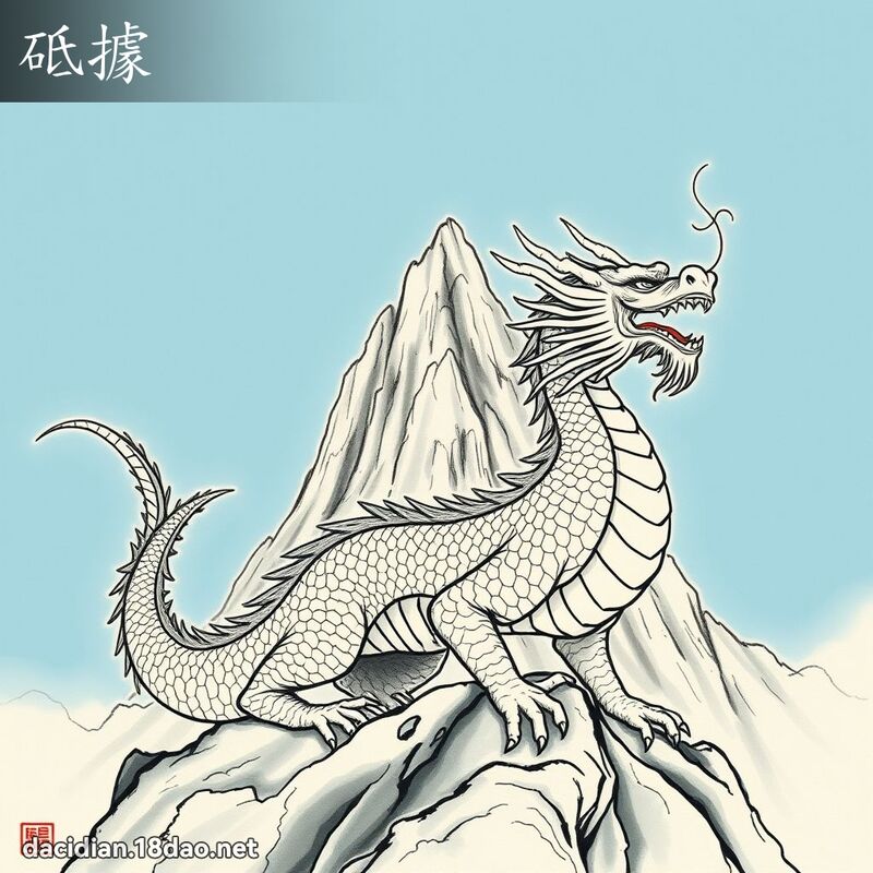 砥據 - 國語大辭典配圖
