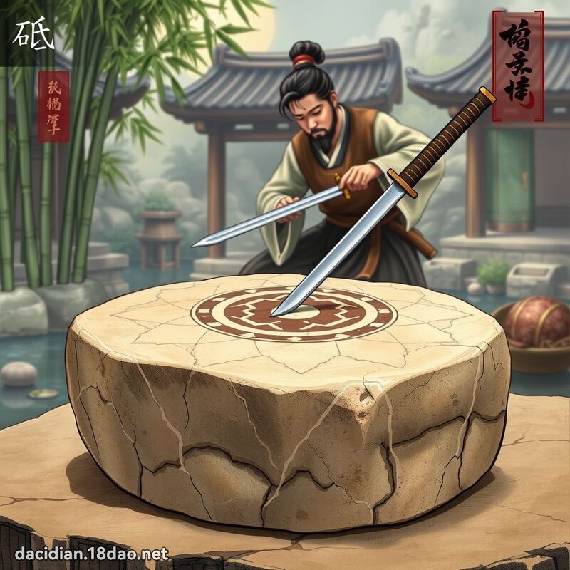 砥 - 國語大辭典配圖