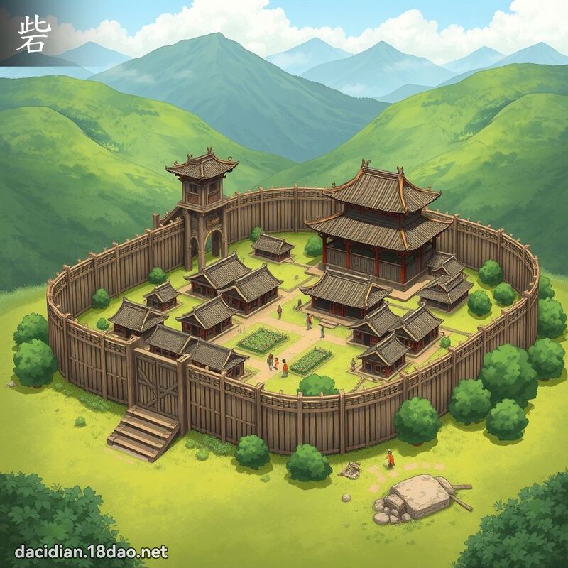 砦 - 国语大辞典配图