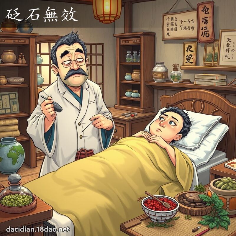 砭石无效 - 国语大辞典配图