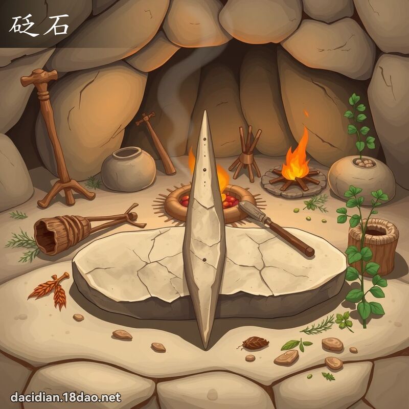砭石 - 國語大辭典配圖
