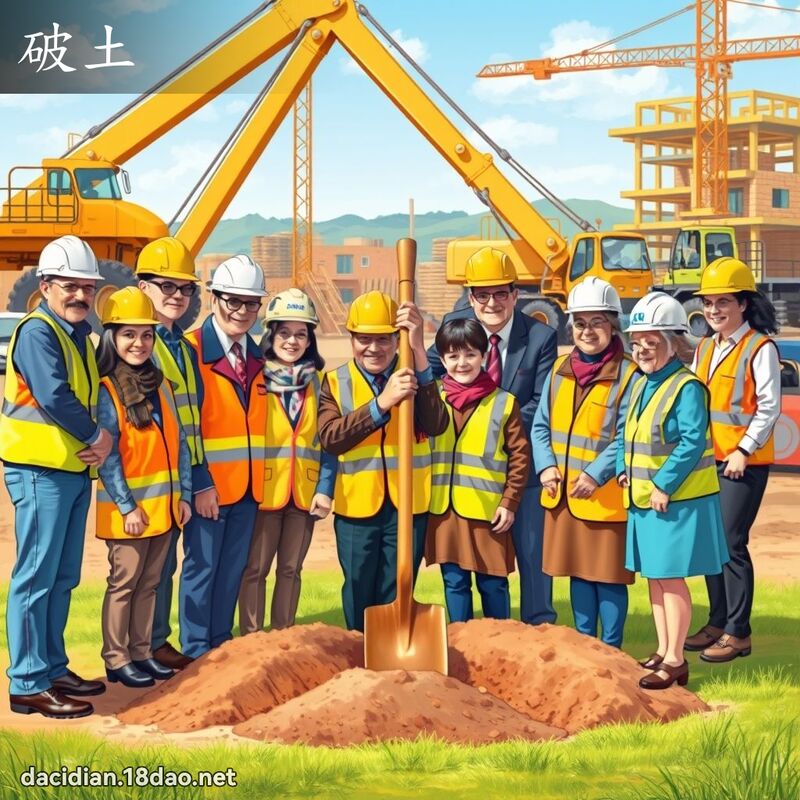 破土 - 國語大辭典配圖
