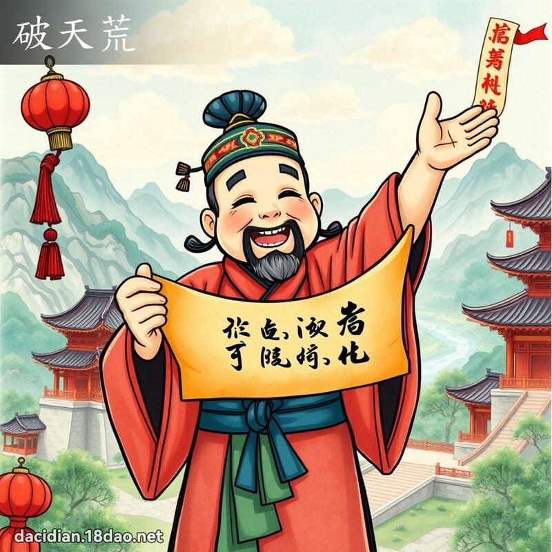 破天荒 - 国语大辞典配图