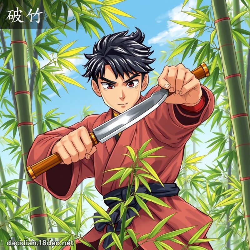 破竹 - 國語大辭典配圖