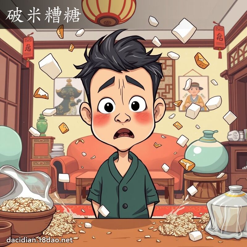 破米糟糖 - 国语大辞典配图