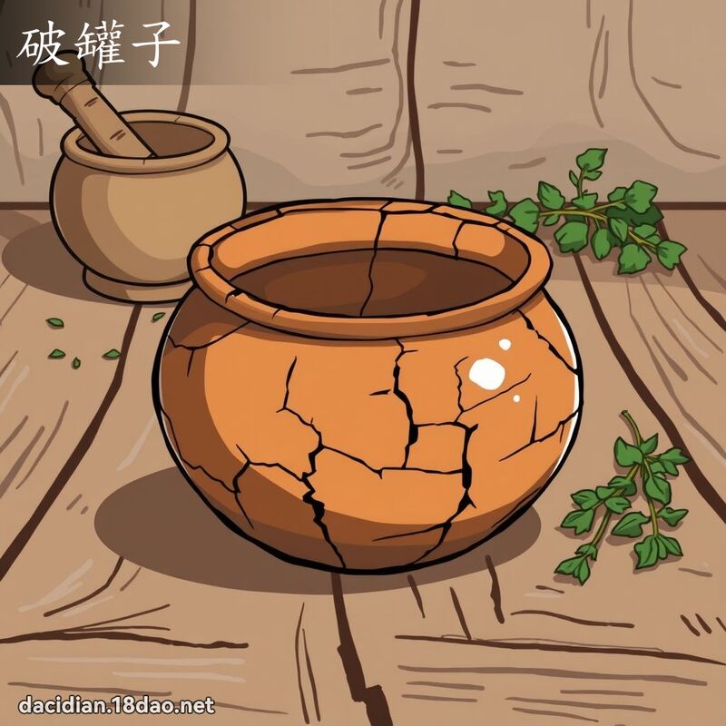 破罐子 - 國語大辭典配圖