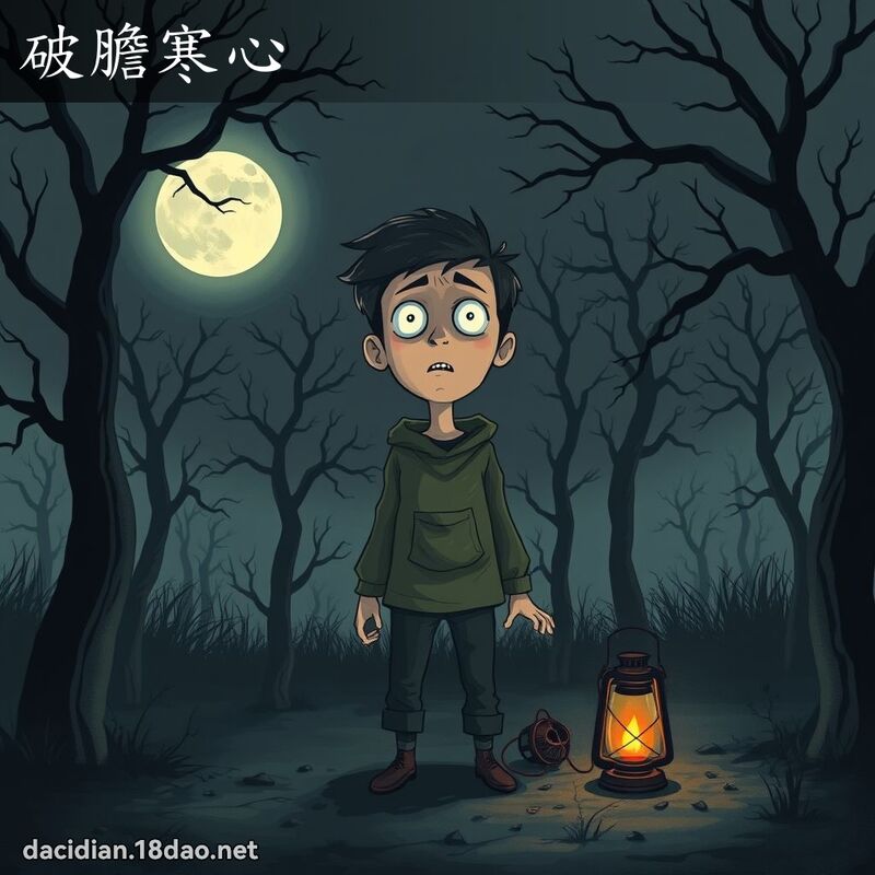 破膽寒心 - 國語大辭典配圖