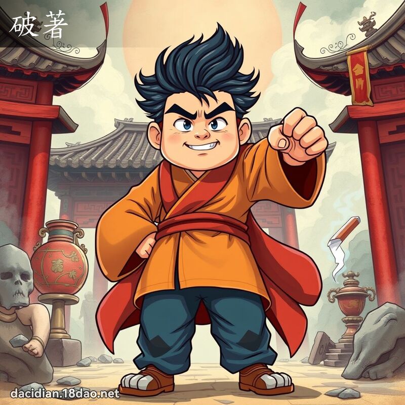 破著 - 國語大辭典配圖