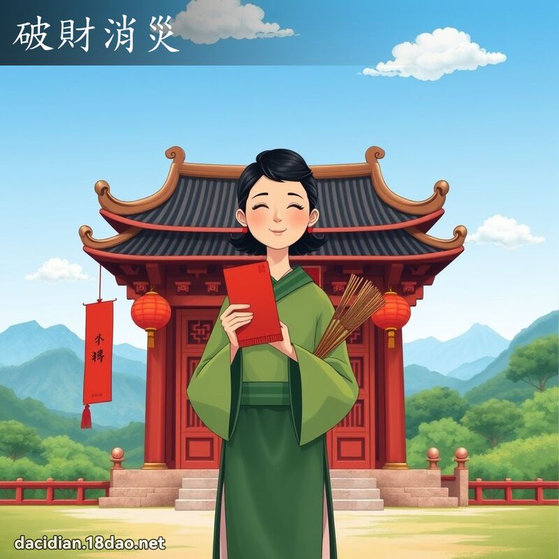 破財消災 - 國語大辭典配圖