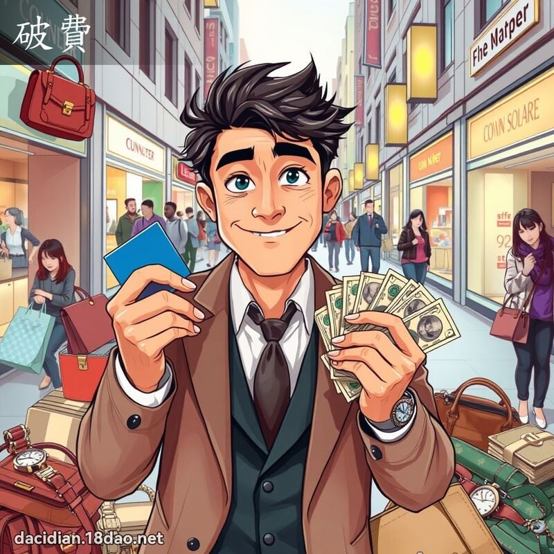 破费 - 国语大辞典配图