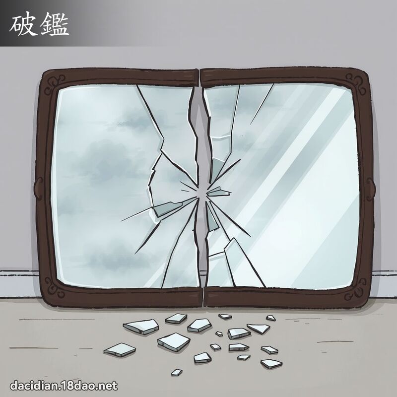 破鑑 - 國語大辭典配圖