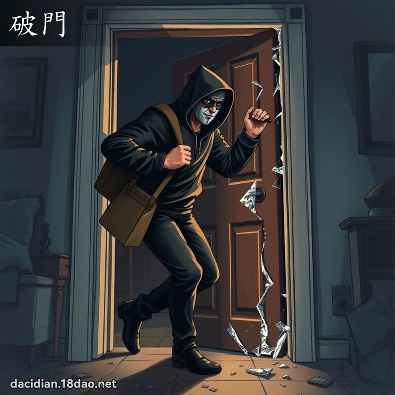 破門 - 國語大辭典配圖