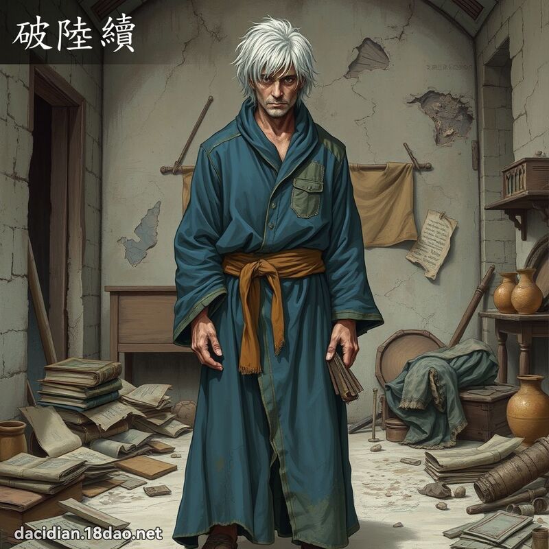 破陸續 - 國語大辭典配圖