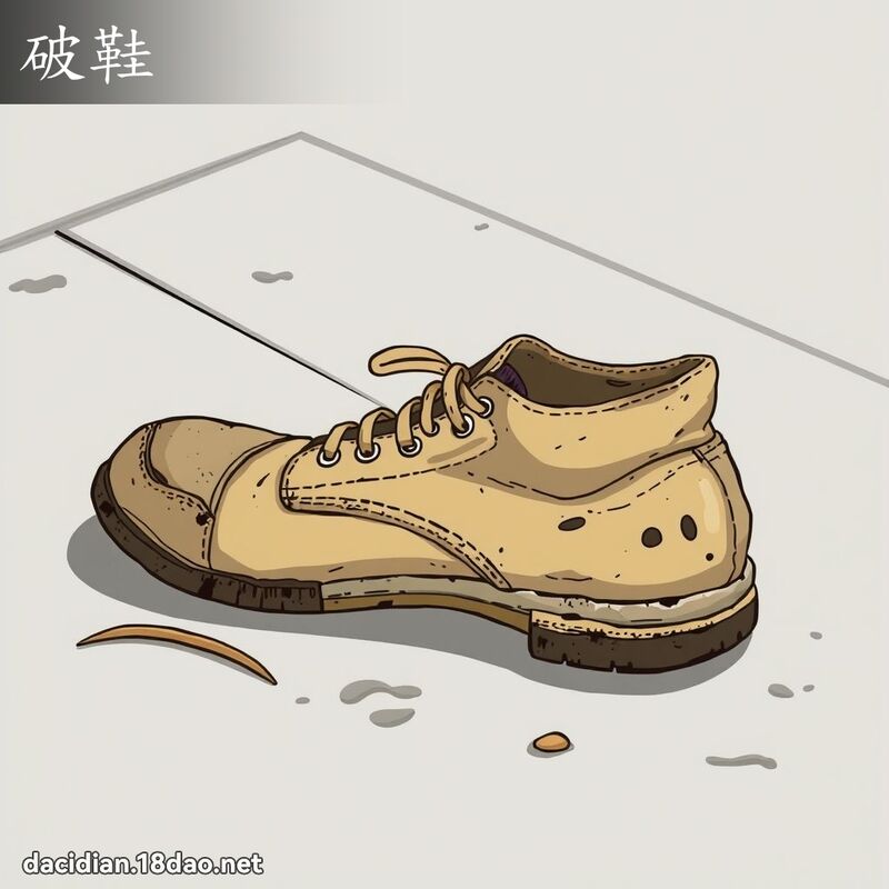 破鞋 - 國語大辭典配圖