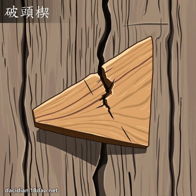 破頭楔 - 國語大辭典配圖
