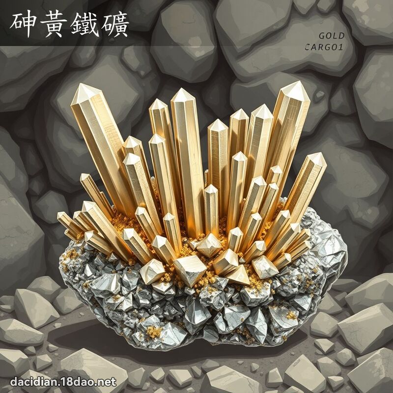 砷黃鐵礦 - 國語大辭典配圖