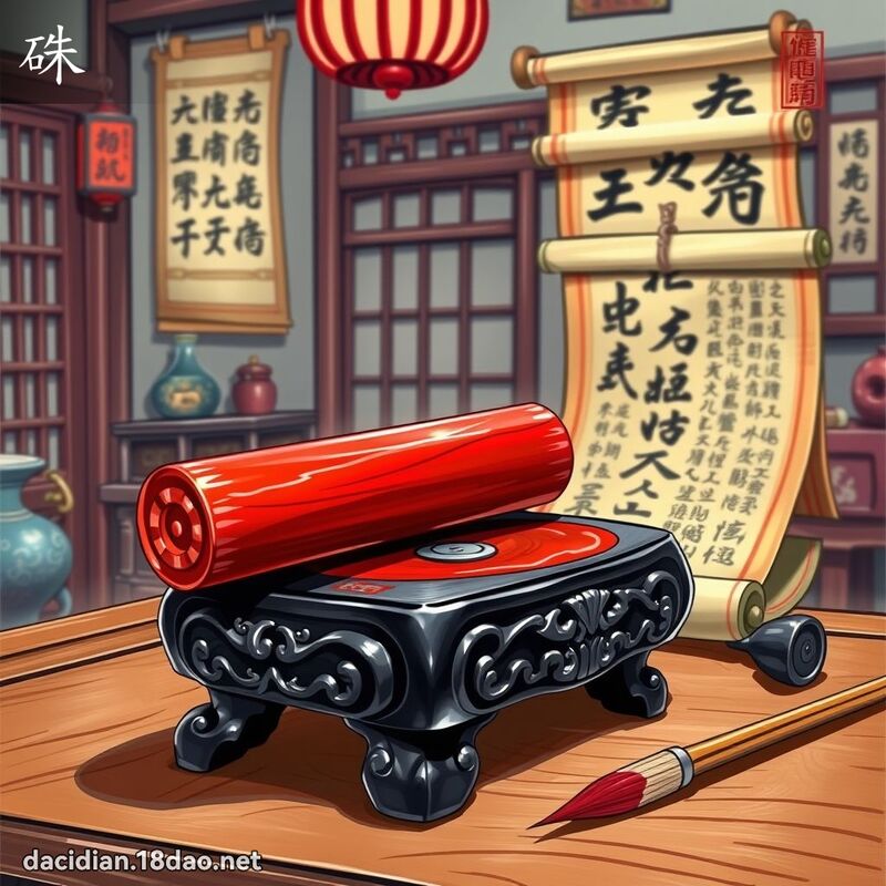 硃 - 國語大辭典配圖