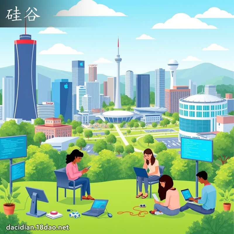 硅谷 - 國語大辭典配圖