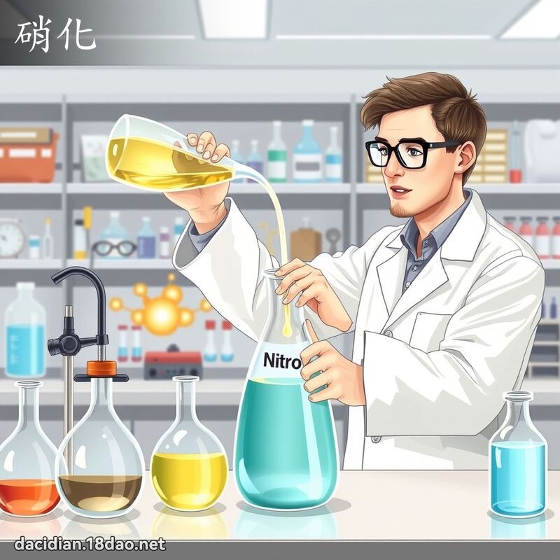 硝化 - 國語大辭典配圖
