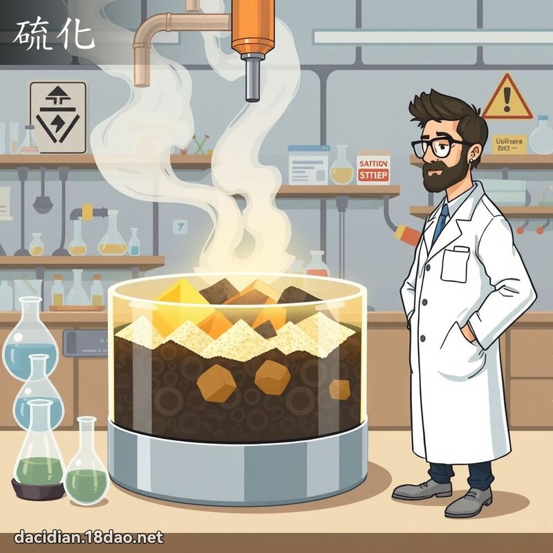 硫化 - 國語大辭典配圖