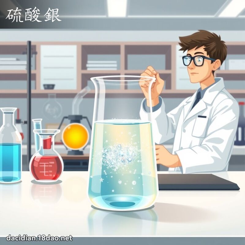 硫酸銀 - 國語大辭典配圖