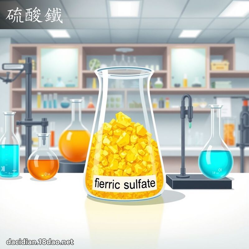 硫酸鐵 - 國語大辭典配圖