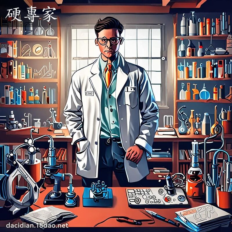 硬專家 - 國語大辭典配圖