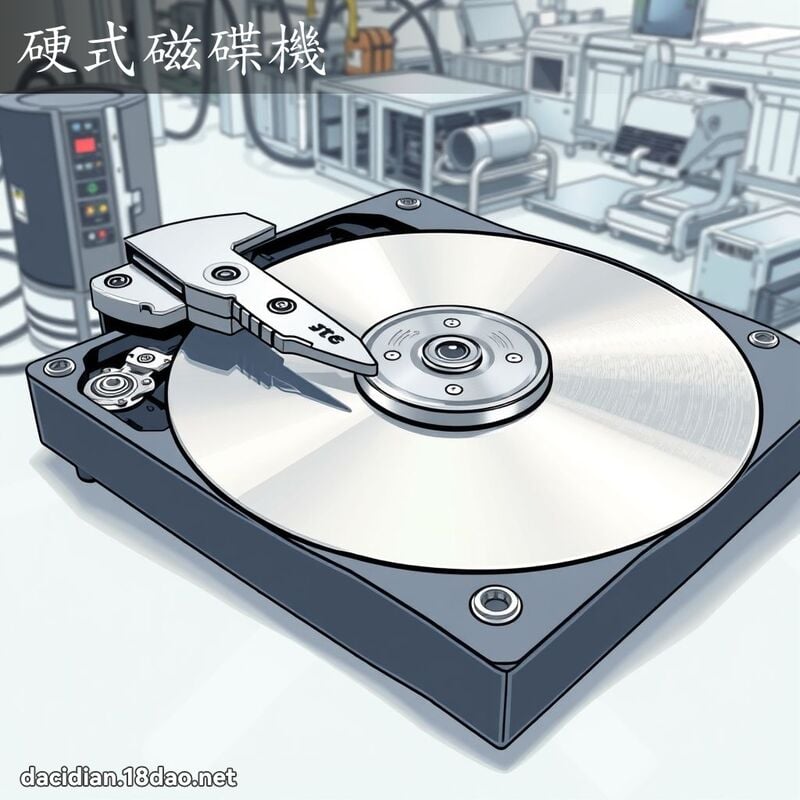 硬式磁碟機 - 國語大辭典配圖
