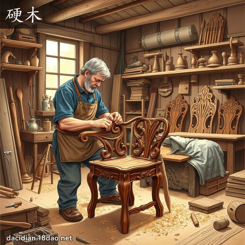 硬木 - 國語大辭典配圖