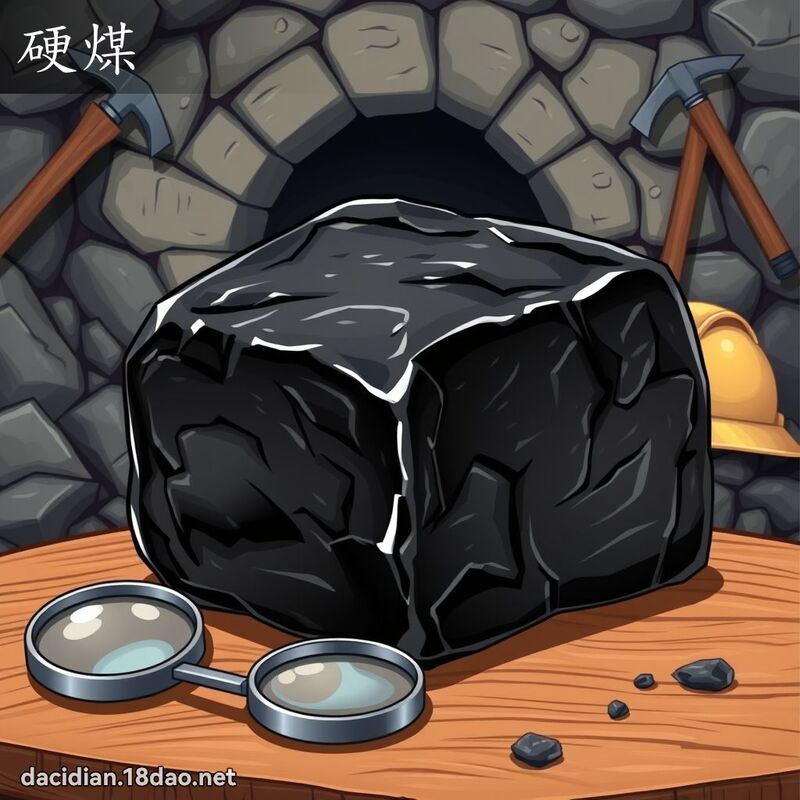 硬煤 - 國語大辭典配圖