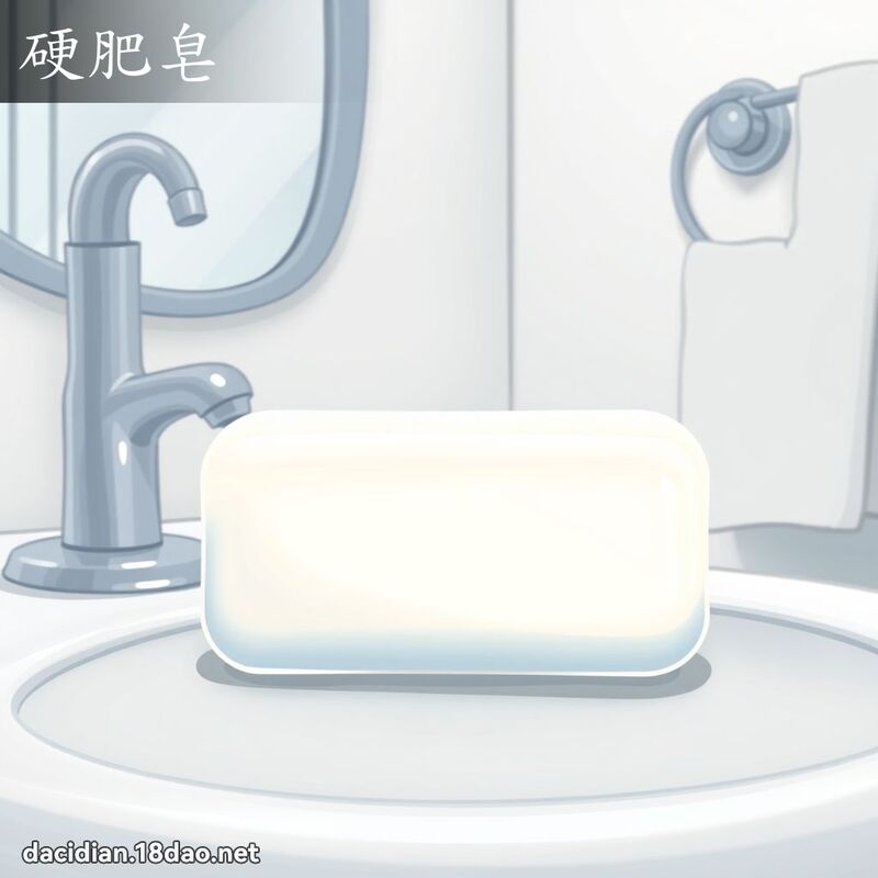 硬肥皂 - 國語大辭典配圖