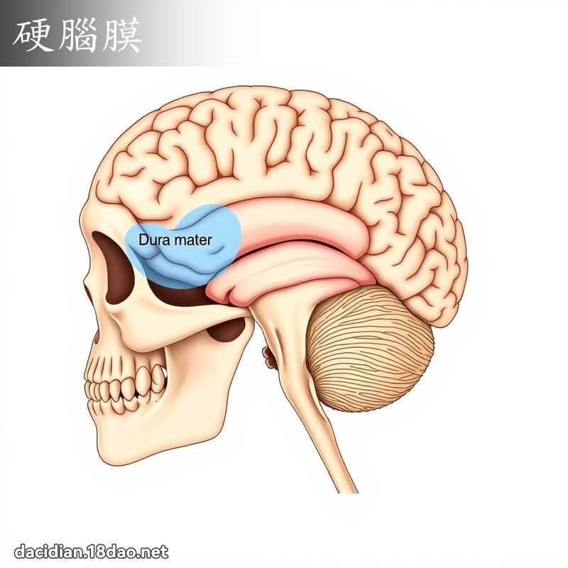 硬腦膜 - 國語大辭典配圖