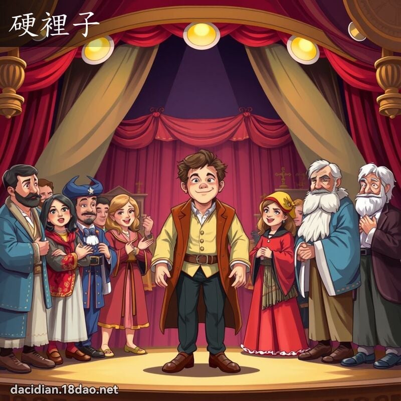 硬裡子 - 國語大辭典配圖