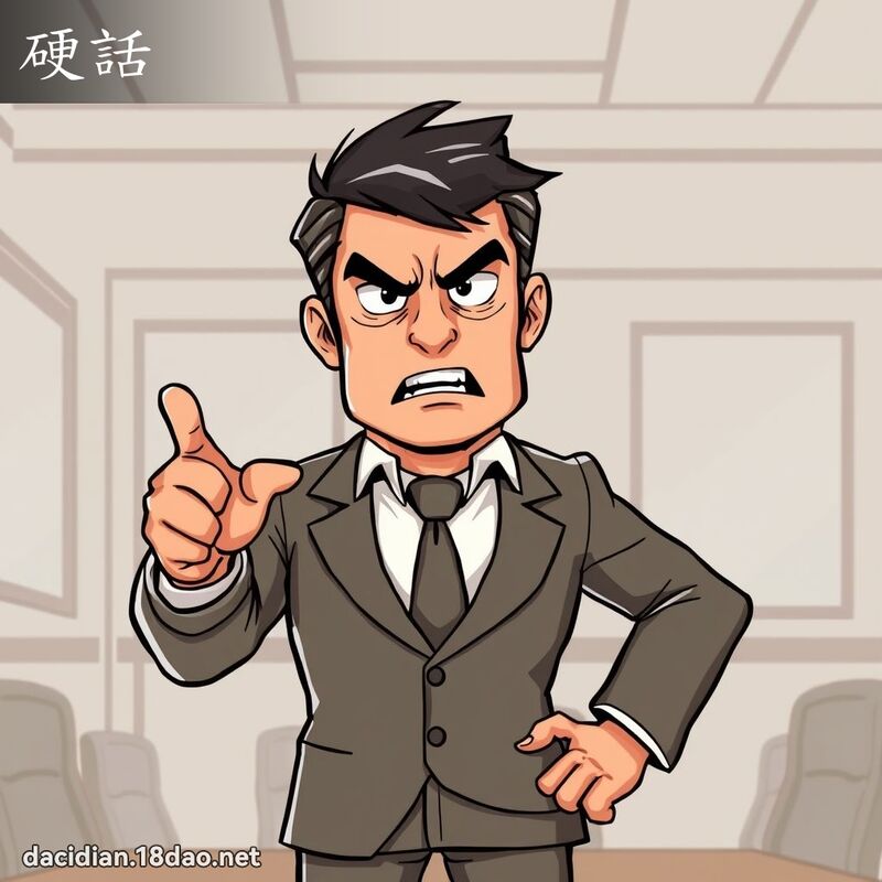 硬話 - 國語大辭典配圖