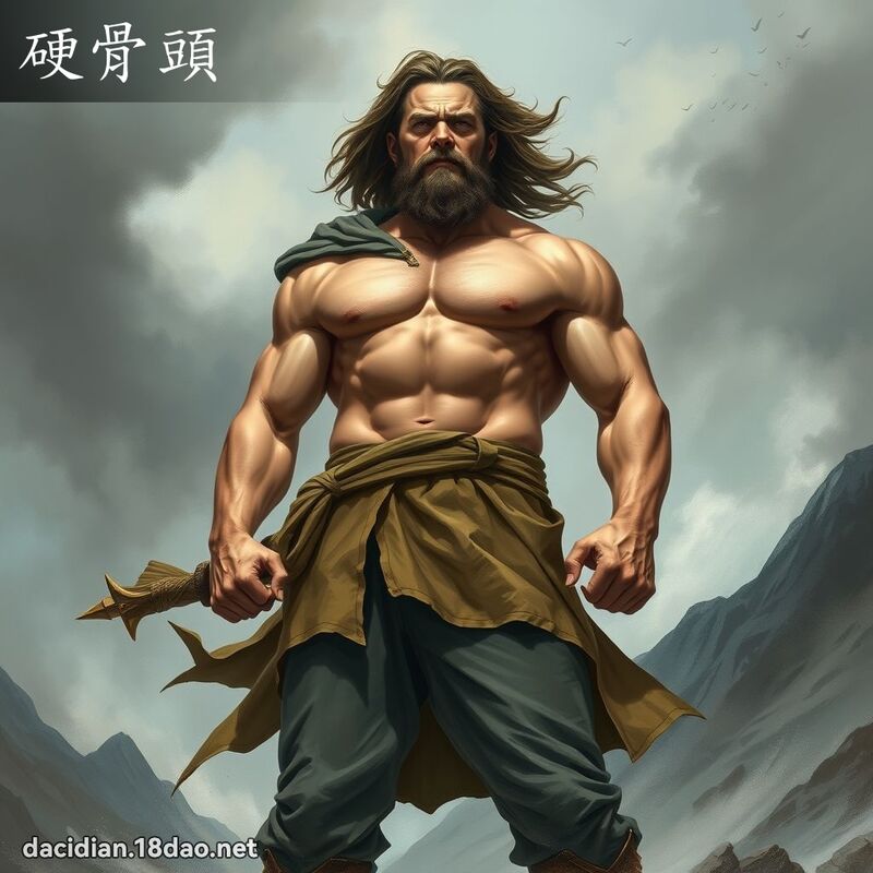 硬骨頭 - 國語大辭典配圖