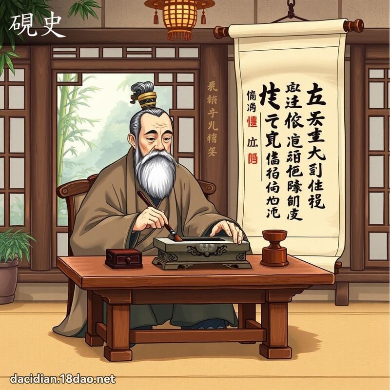 硯史 - 國語大辭典配圖