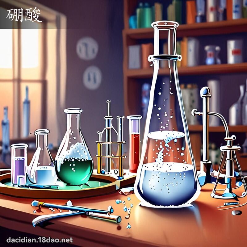 硼酸 - 國語大辭典配圖