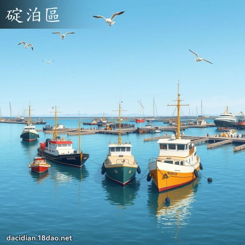 碇泊區 - 國語大辭典配圖