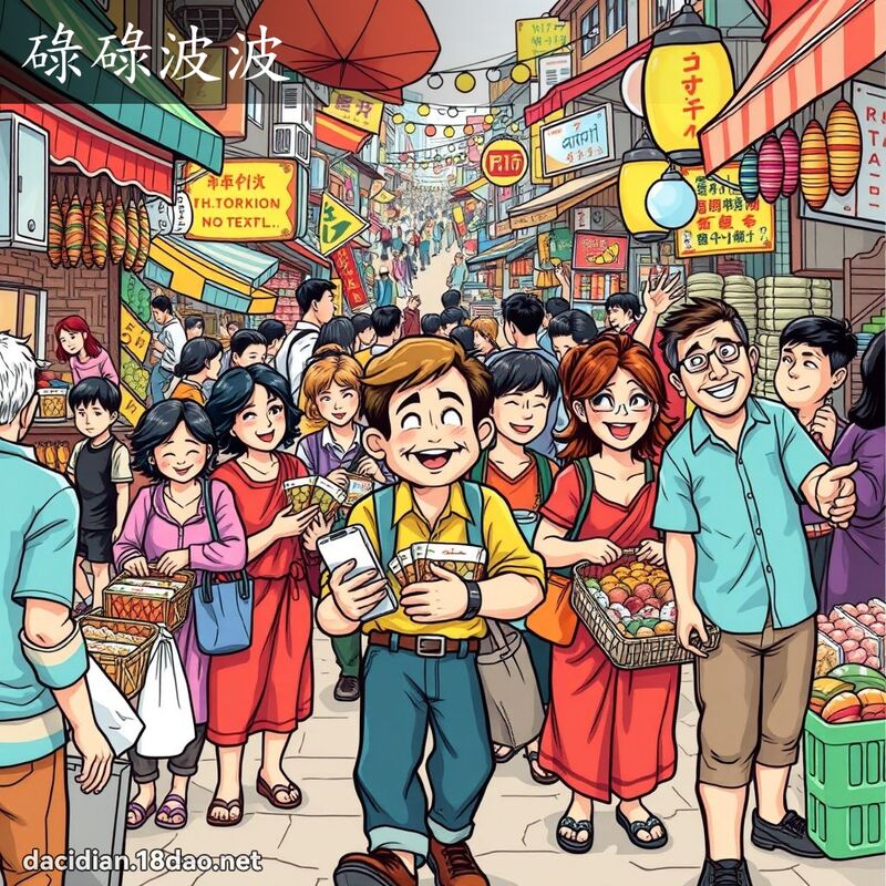碌碌波波 - 國語大辭典配圖