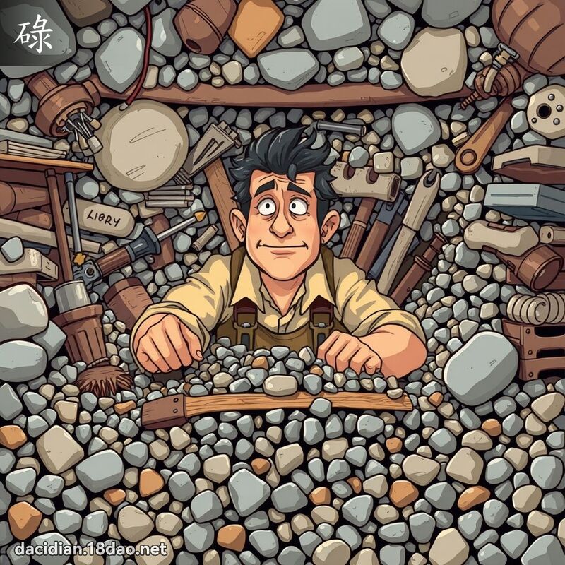 碌 - 國語大辭典配圖