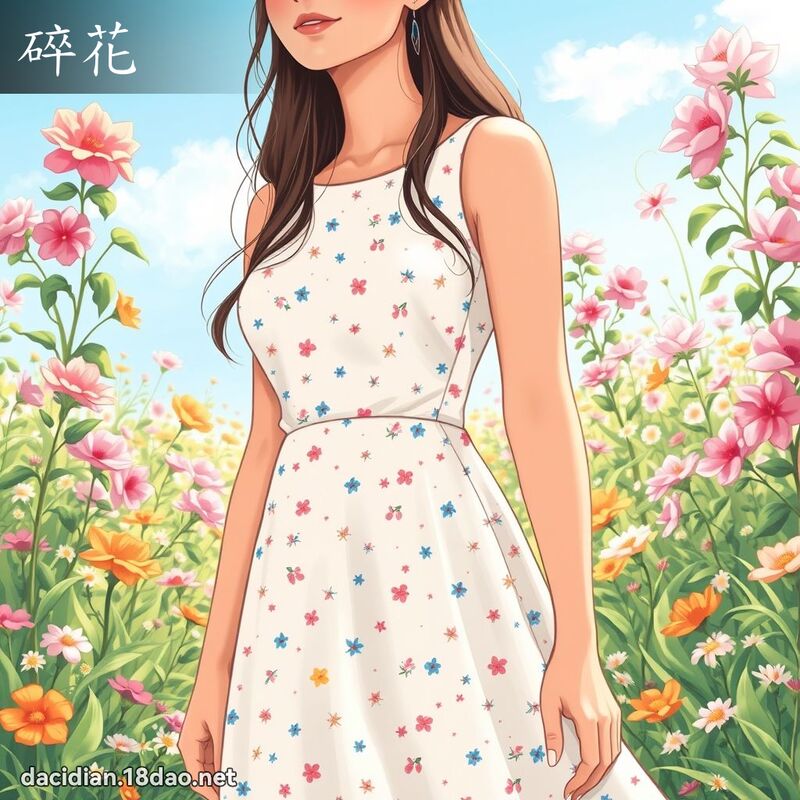碎花 - 国语大辞典配图