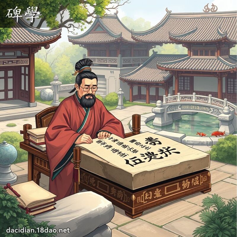 碑學 - 國語大辭典配圖