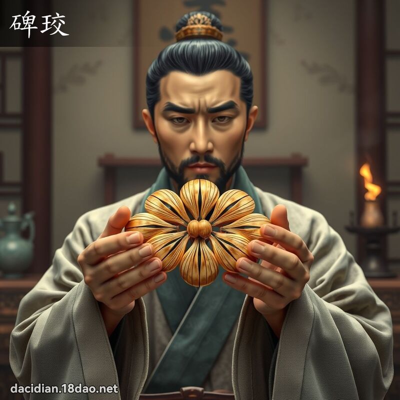 碑珓 - 国语大辞典配图