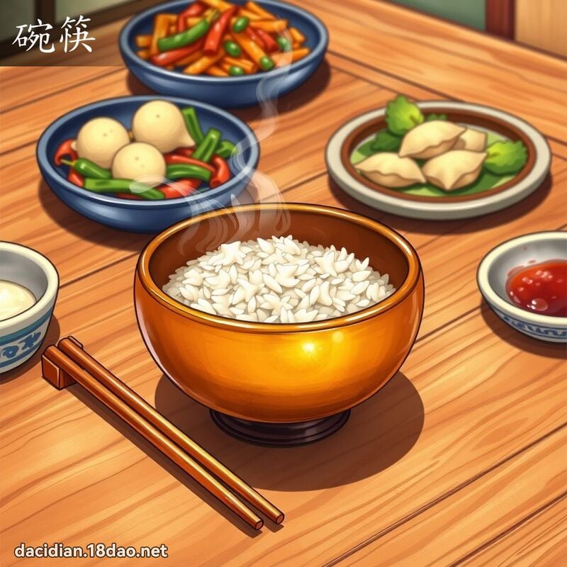 碗筷 - 國語大辭典配圖